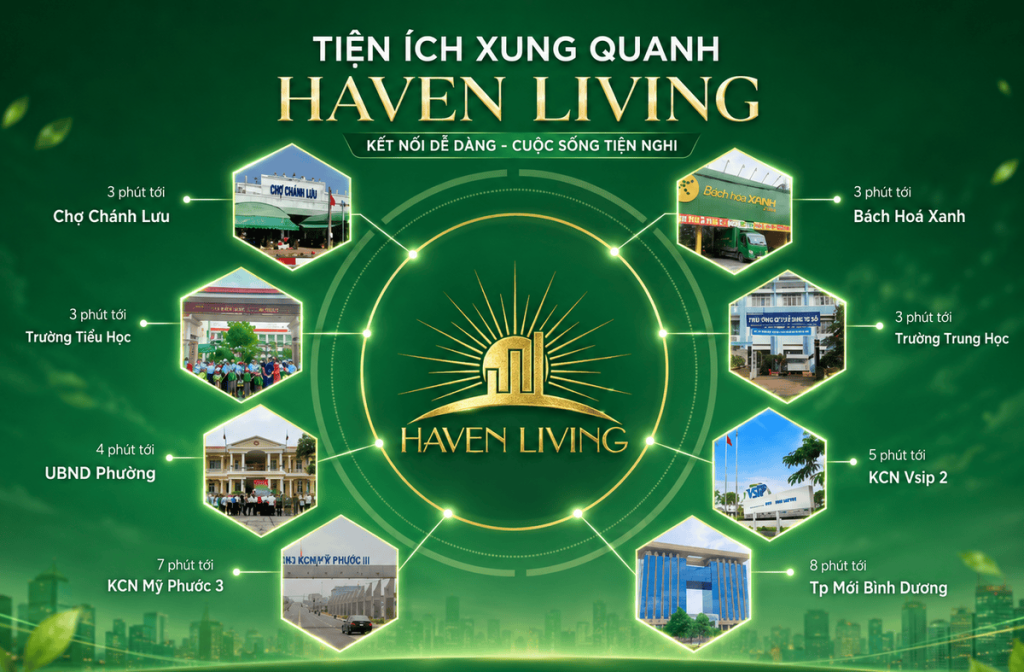 tiện ích dự án haven living