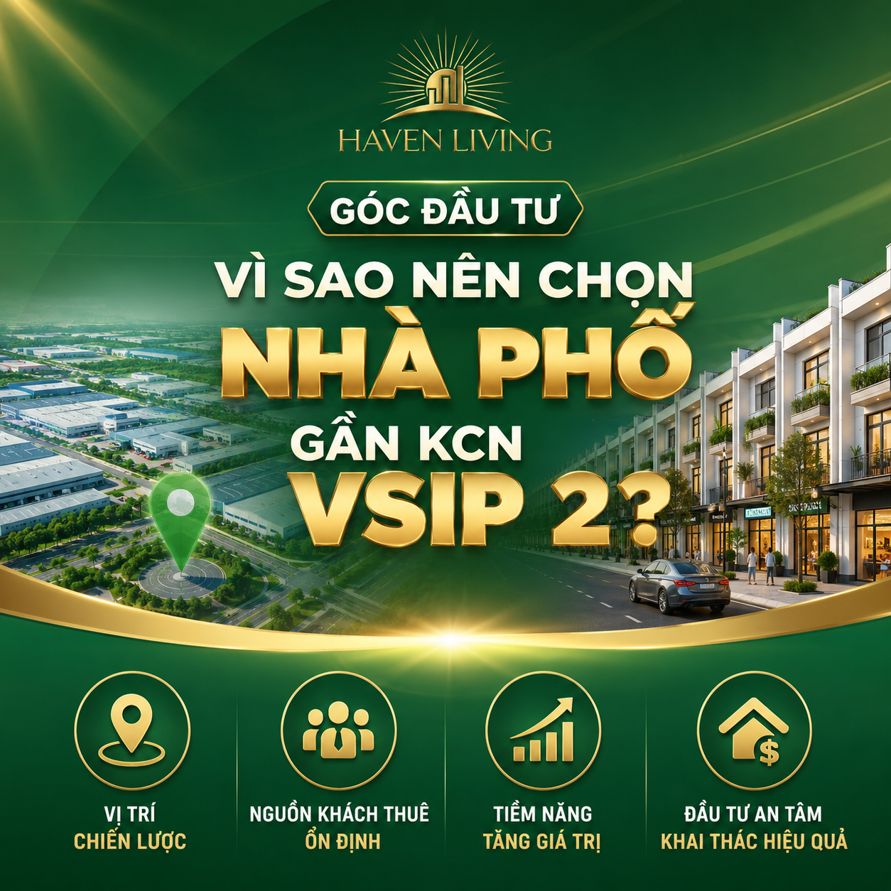 dự án haven living vsip 2